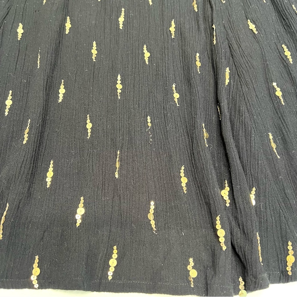 Free People Intimately Rising Sun Sequin Mini Dress Tunic Size Small - Picture 9 of 12